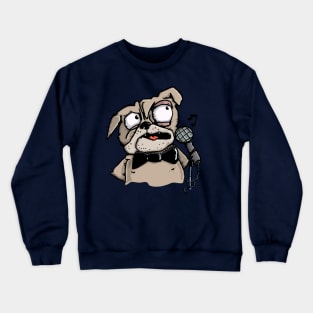 The Pug sings My Way Crewneck Sweatshirt